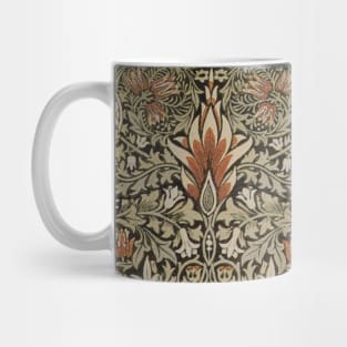 Snakeshead by William Morris, Vintage Textile Art Mug